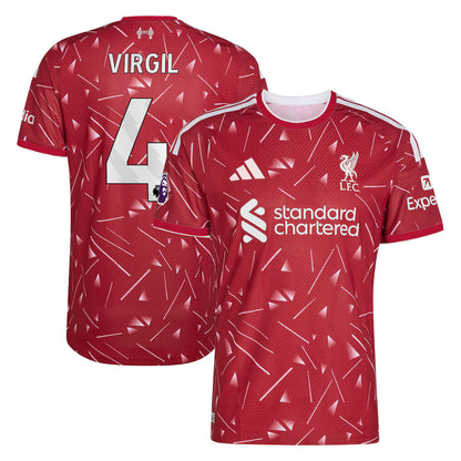 Liverpool Home VIRGIL 4 Jersey 26-27 (Player Version)