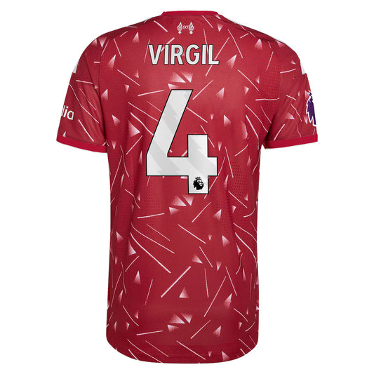 Liverpool Home VIRGIL 4 Jersey 26-27 (Player Version)