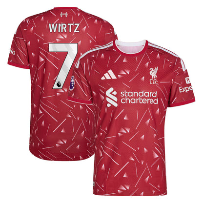 Liverpool Home WIRTZ 7 Jersey 26-27 (Player Version)