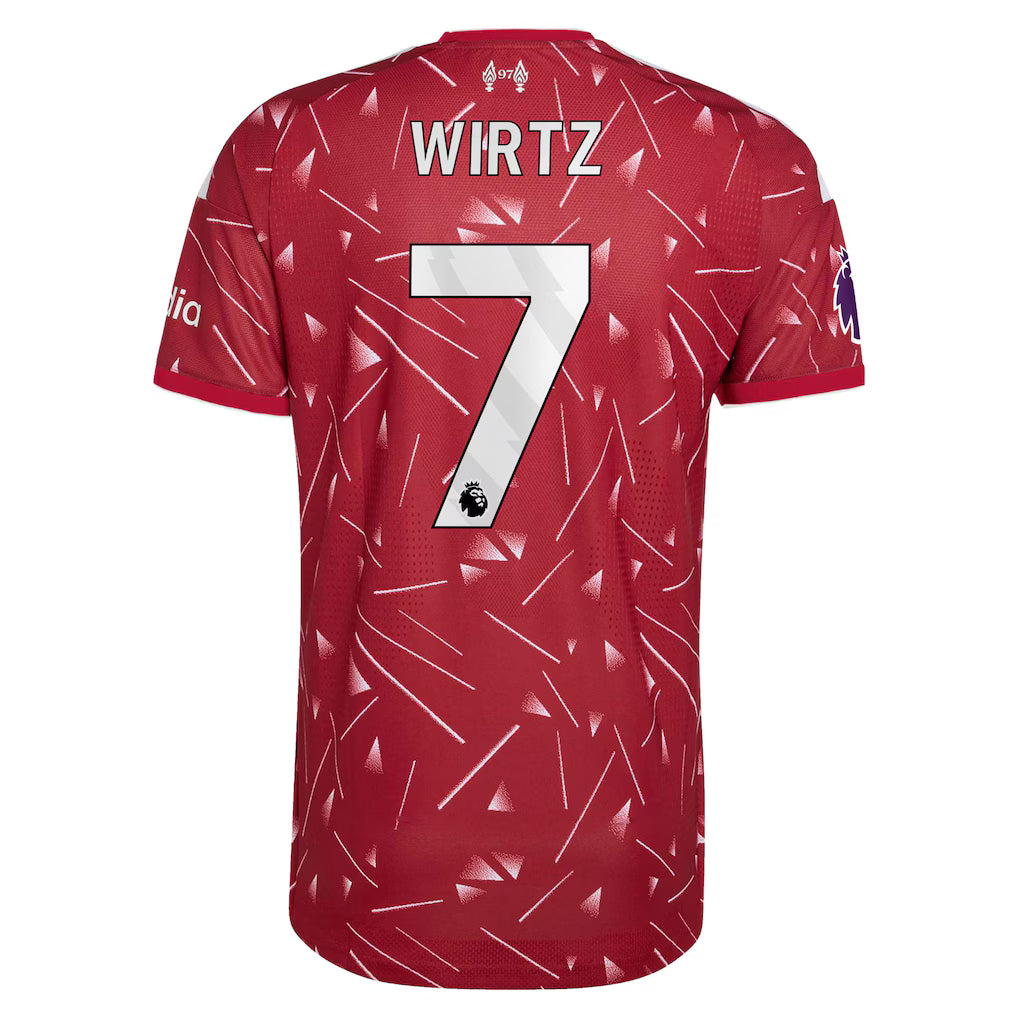 Liverpool Home WIRTZ 7 Jersey 26-27 (Player Version)