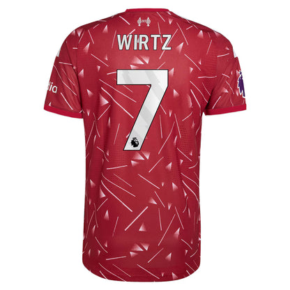 Liverpool Home WIRTZ 7 Jersey 26-27 (Player Version)