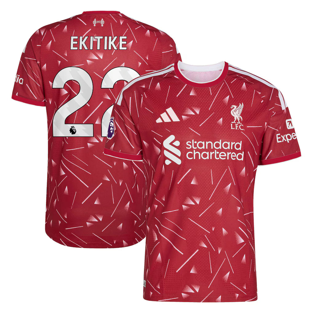 Liverpool Home EKITIKE 22 Jersey 26-27 (Player Version)