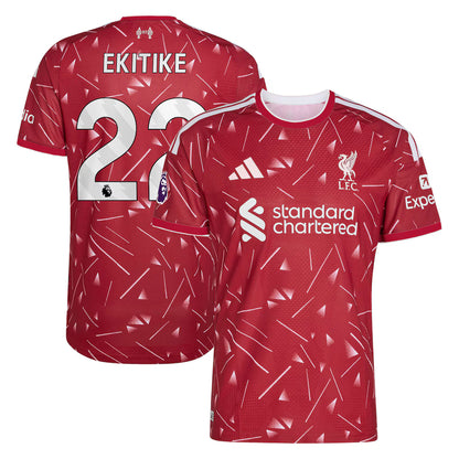 Liverpool Home EKITIKE 22 Jersey 26-27 (Player Version)
