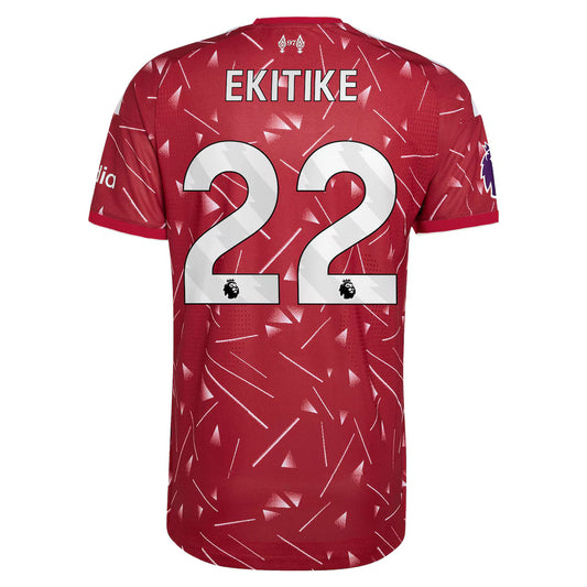 Liverpool Home EKITIKE 22 Jersey 26-27 (Player Version)