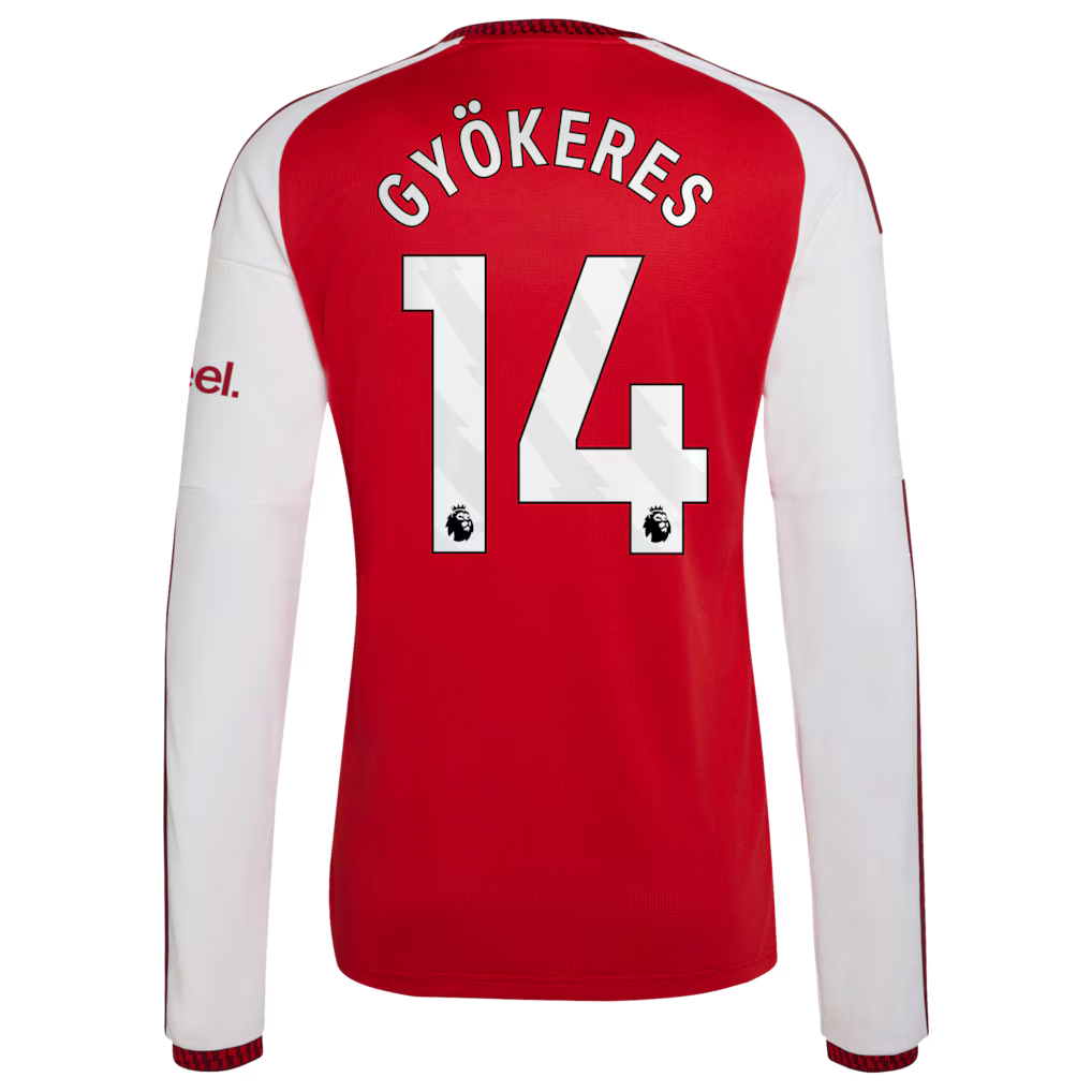 Arsenal Home Gyökeres 14 Long Sleeve Jersey 26-27