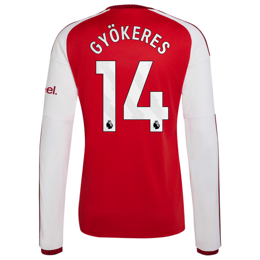 Arsenal Home Gyökeres 14 Long Sleeve Jersey 26-27