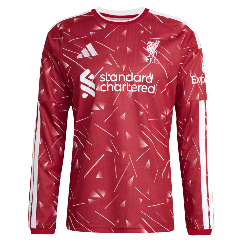 Liverpool Home EKITIKE 22 Long Sleeve Jersey 26-27