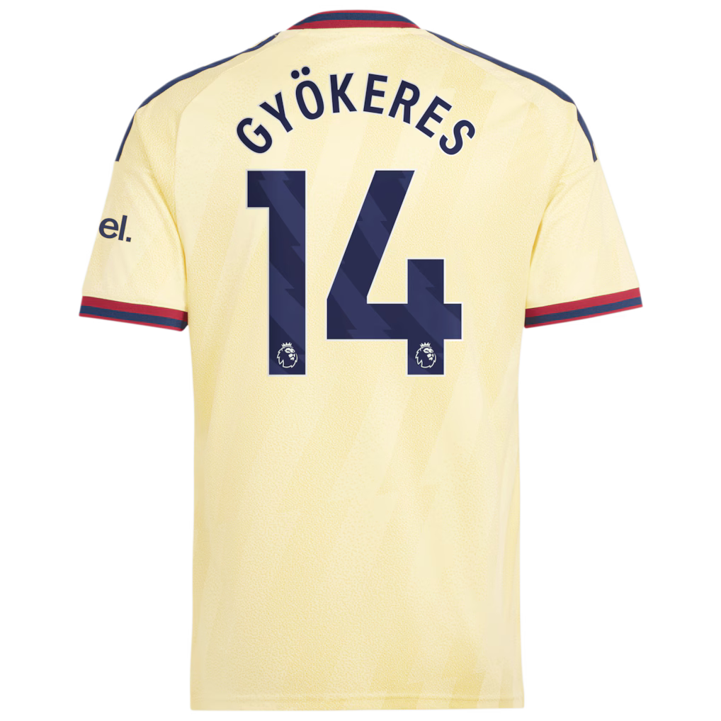 Arsenal Away Gyökeres 14 Jersey 26-27