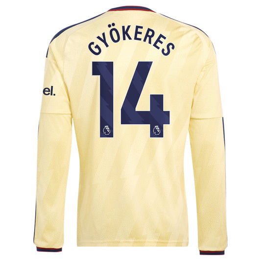 Arsenal Away Gyökeres 14 Long Sleeve Jersey 26-27