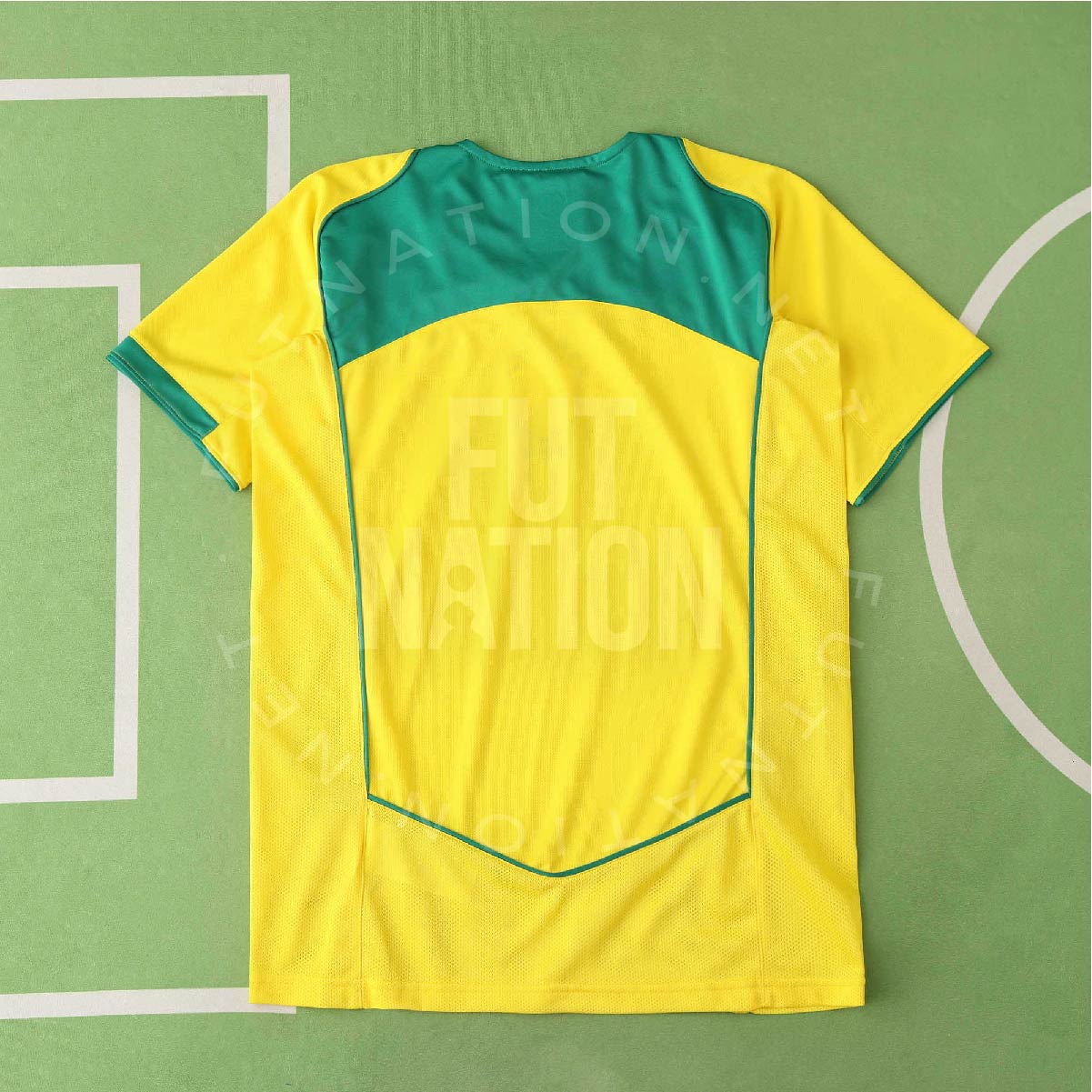 Brazil Home 2004 Jersey Soccer - Retro Version