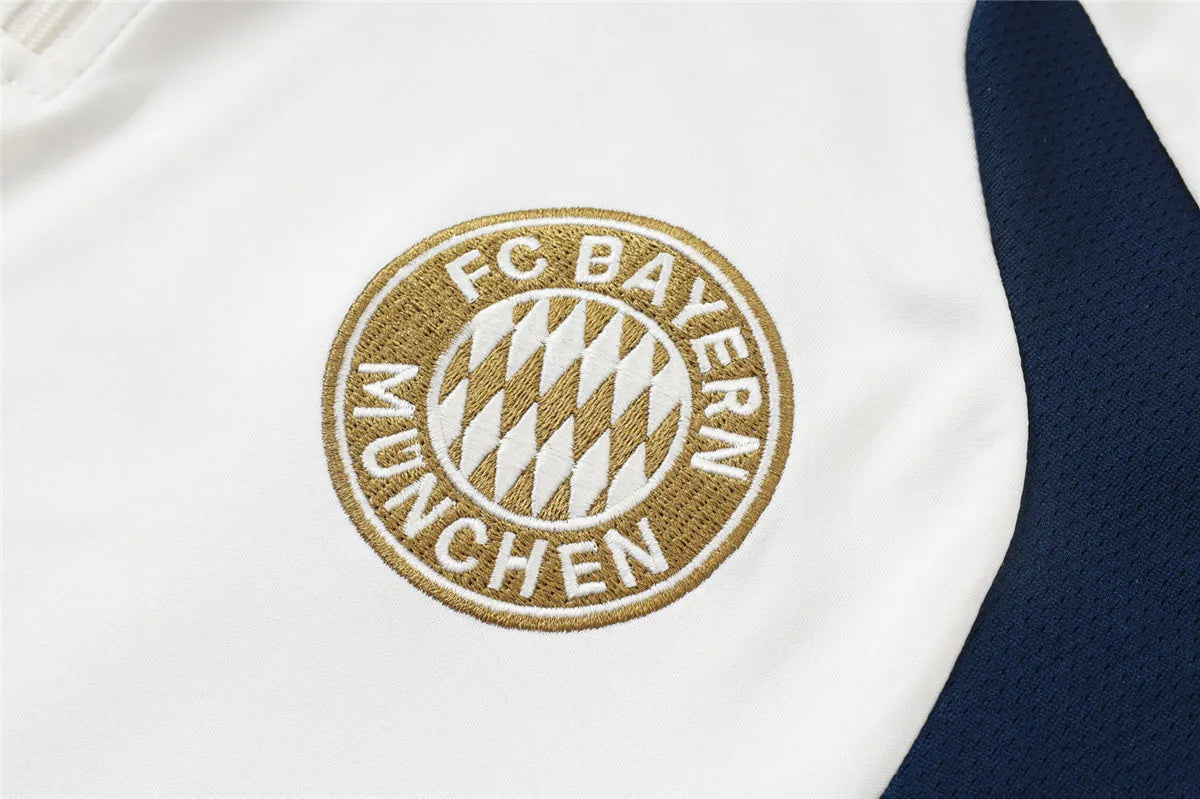 Bayern Munich Tracksuit Kit Cream-Royal 2026/27