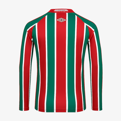 Fluminense 2025/26 I Home Long Sleeve Jersey Soccer - Fan Version