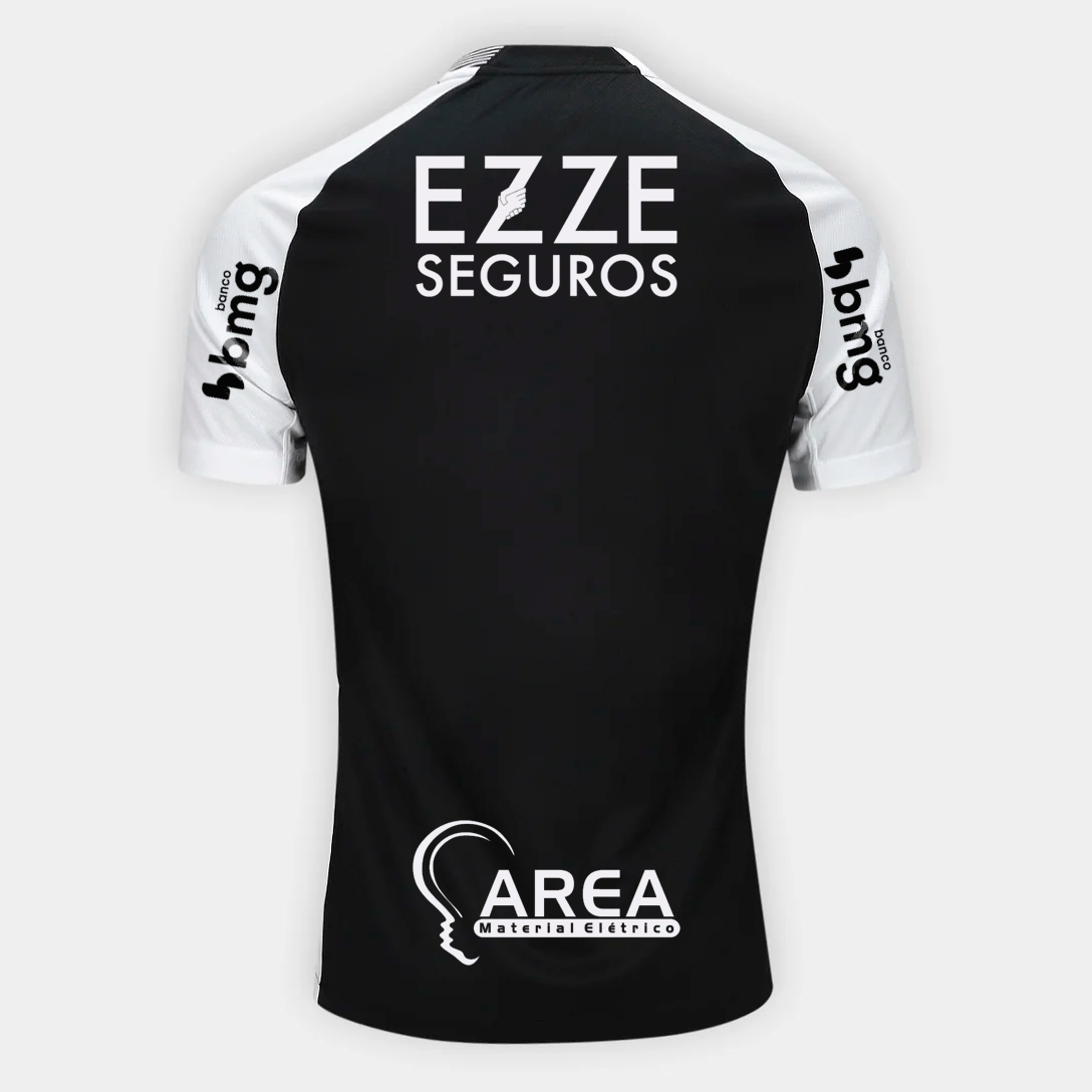 Corinthians 2025/26 II Away Jersey Soccer Full Sponsors - Fan Version