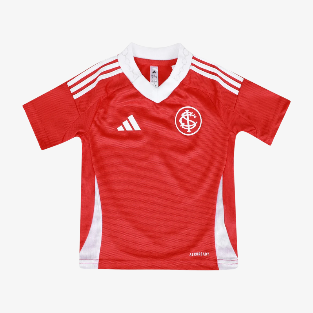 Internacional 2025/26 Home Jersey Soccer - Kit Kids
