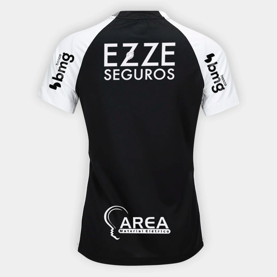 Corinthians 2025/26 Away Jersey Soccer Women Full Sponsors