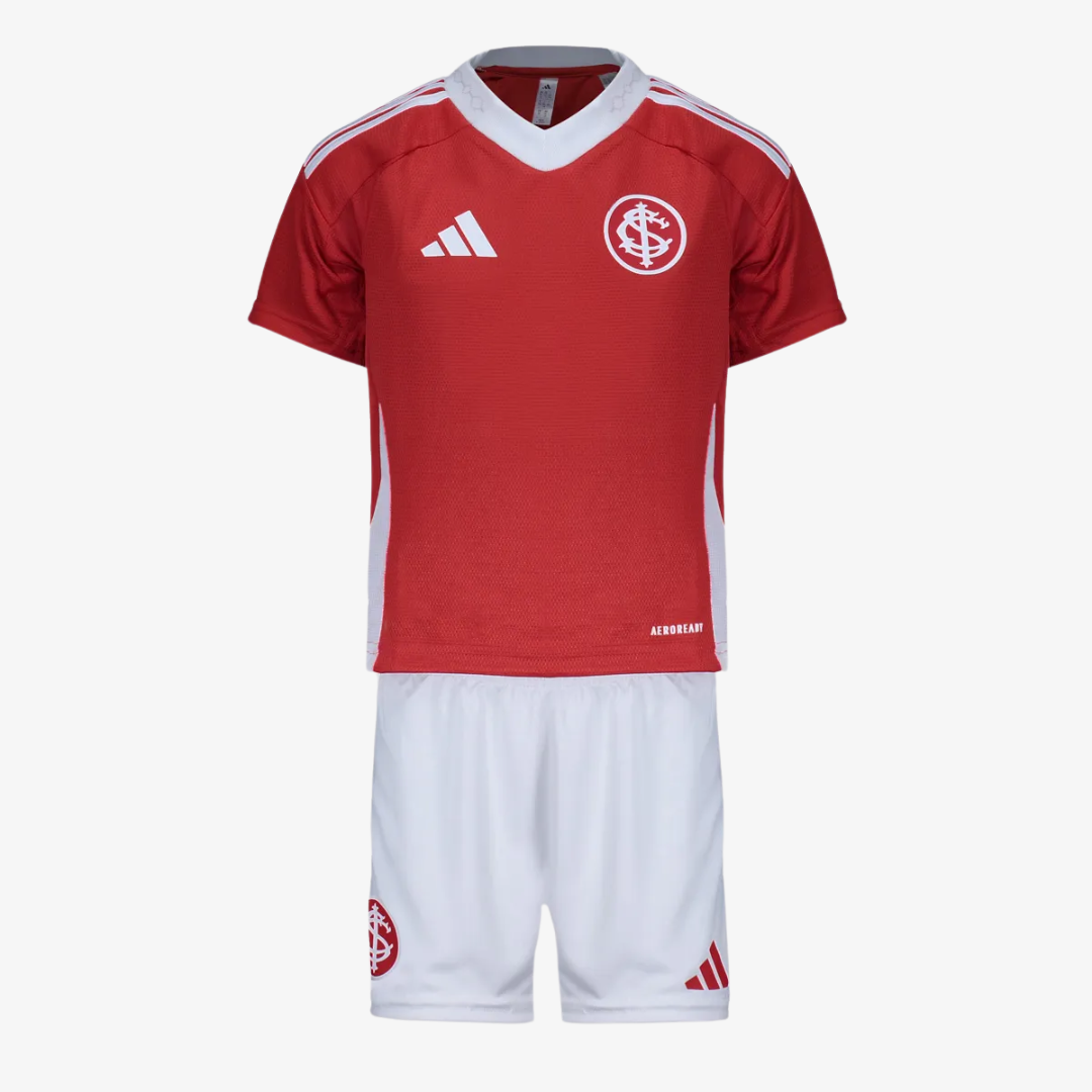 Internacional 2025/26 Home Jersey Soccer - Kit Kids