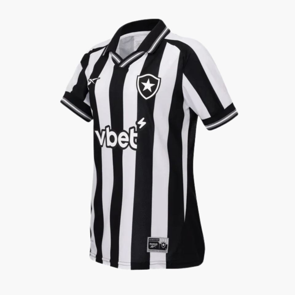 Botafogo 2025/26 I Home Jersey Soccer Women - Patch Campeão Libertadores