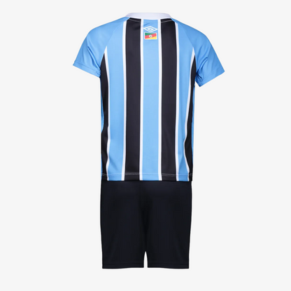 Grêmio 2025/26 Home Jersey Soccer - Kit Kids