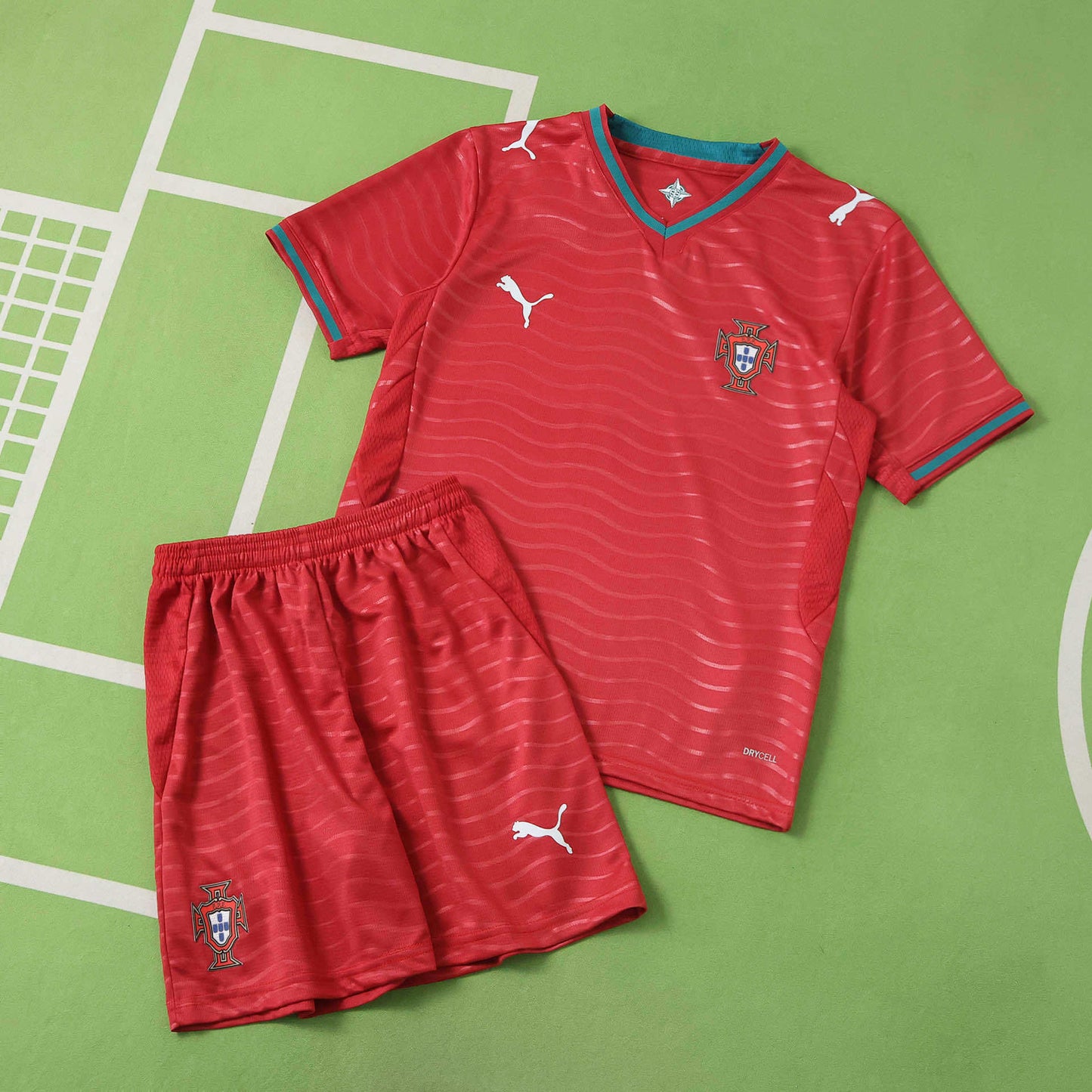 Portugal 2026 I Home Soccer Jersey - Kit Kids