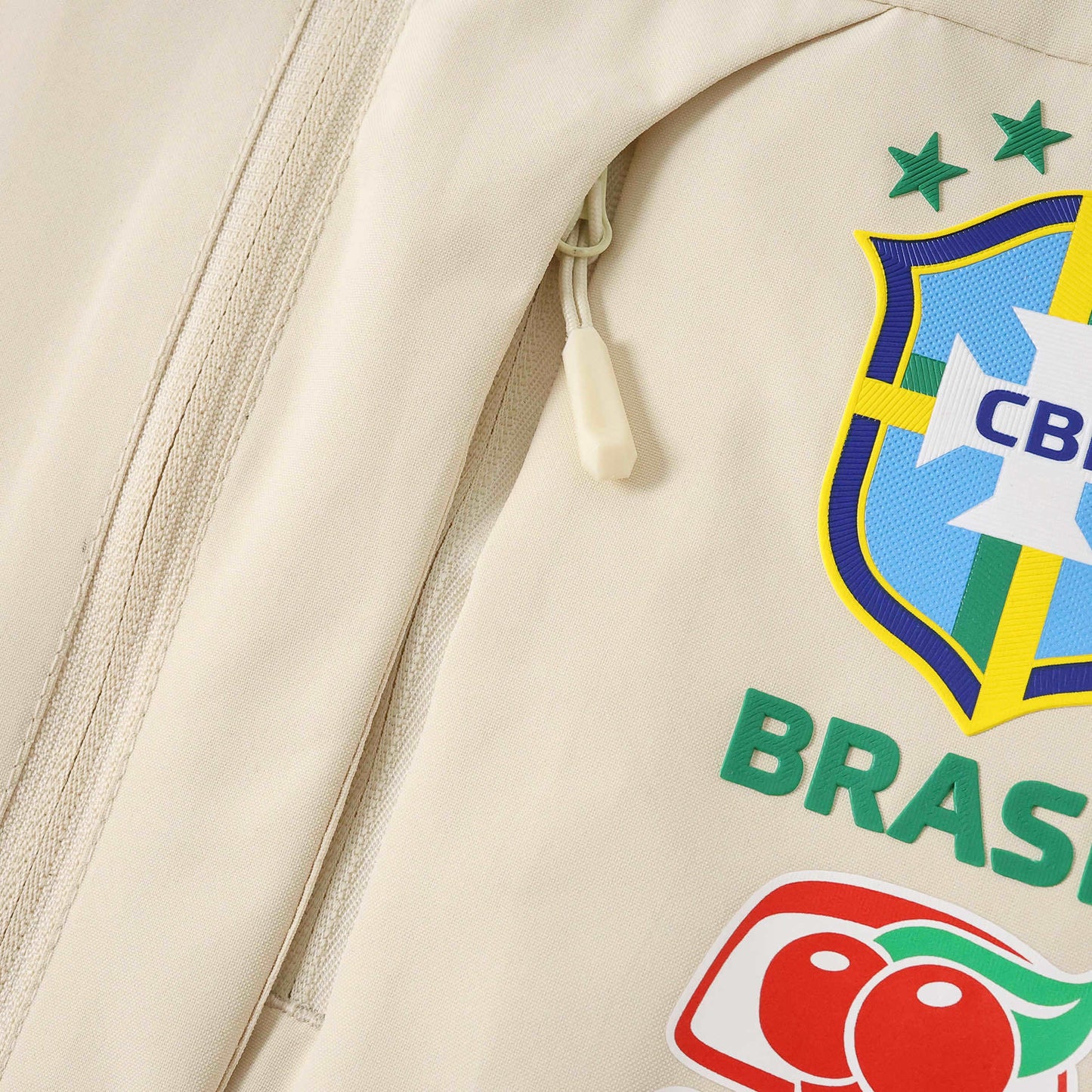 Brazil training Suit Jacket Beige 2026 - FIFA World Cup
