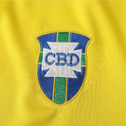 Brazil Home 1970 Jersey Soccer - Retro Version