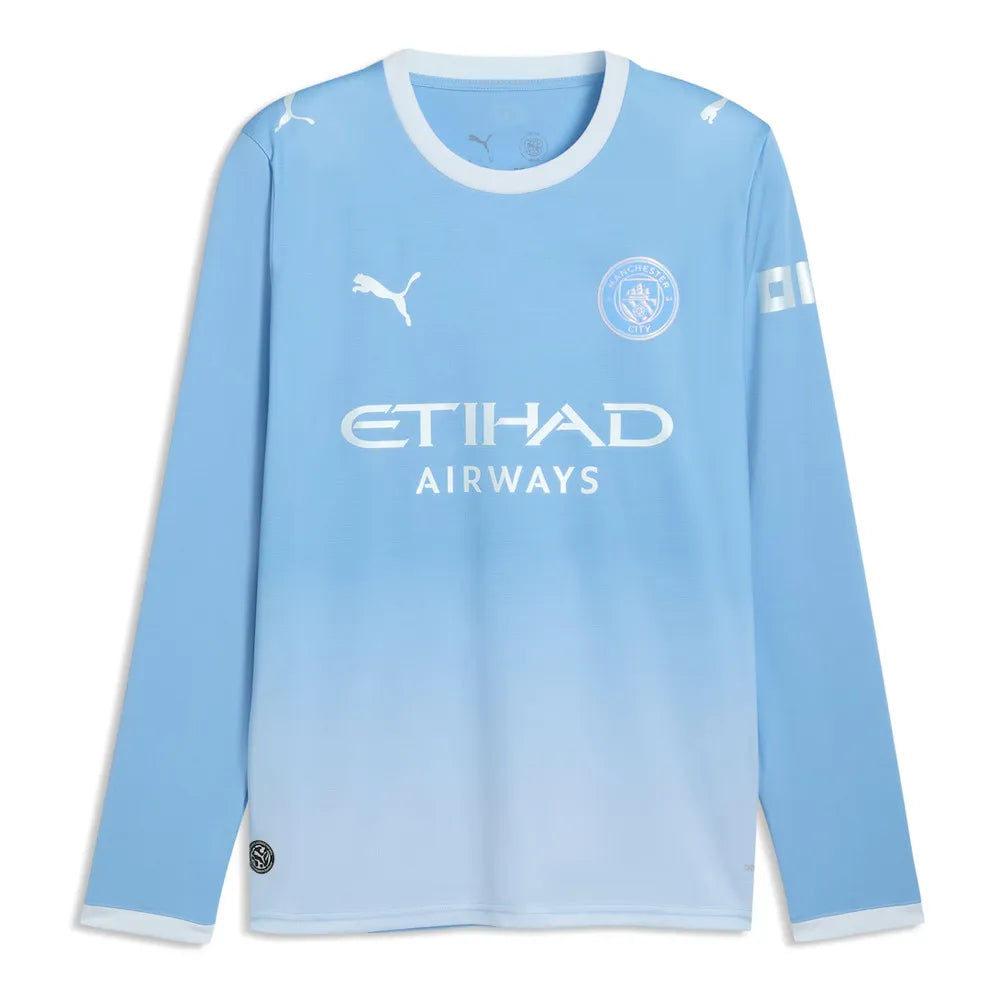 Manchester City Home Long Sleeve Jersey 26/27