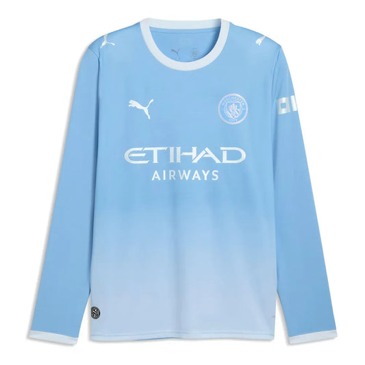 Manchester City Home Long Sleeve Jersey 26/27