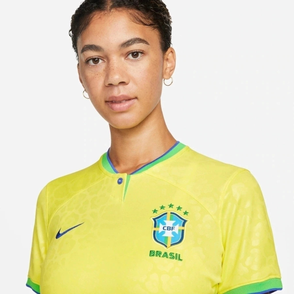Brazil 2022 Home Jersey Women - Fan Version