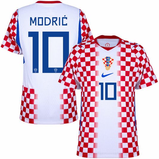 Croatia 2026 I Home Jersey Soccer Player Modrić #10 - World Cup 2026