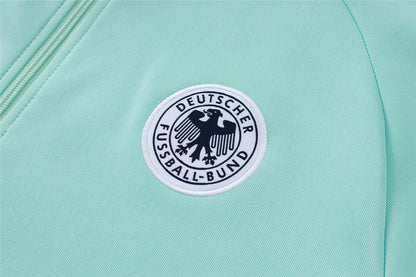 Germany Tracksuit Full Ziper Light Green 2026