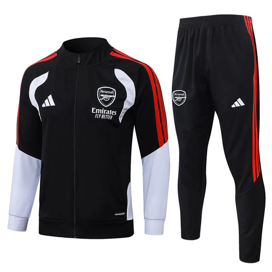 Arsenal Tracksuit Kit Black 26/27 Full Ziper