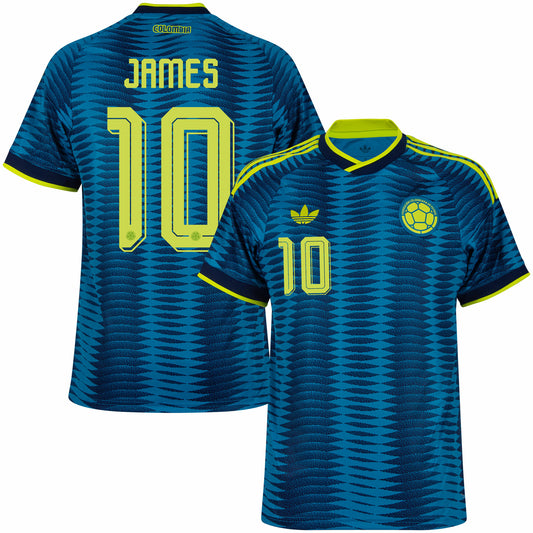 Colombia 2026 Away Jersey Soccer Fan Version James #10 - WORLD CUP 2026