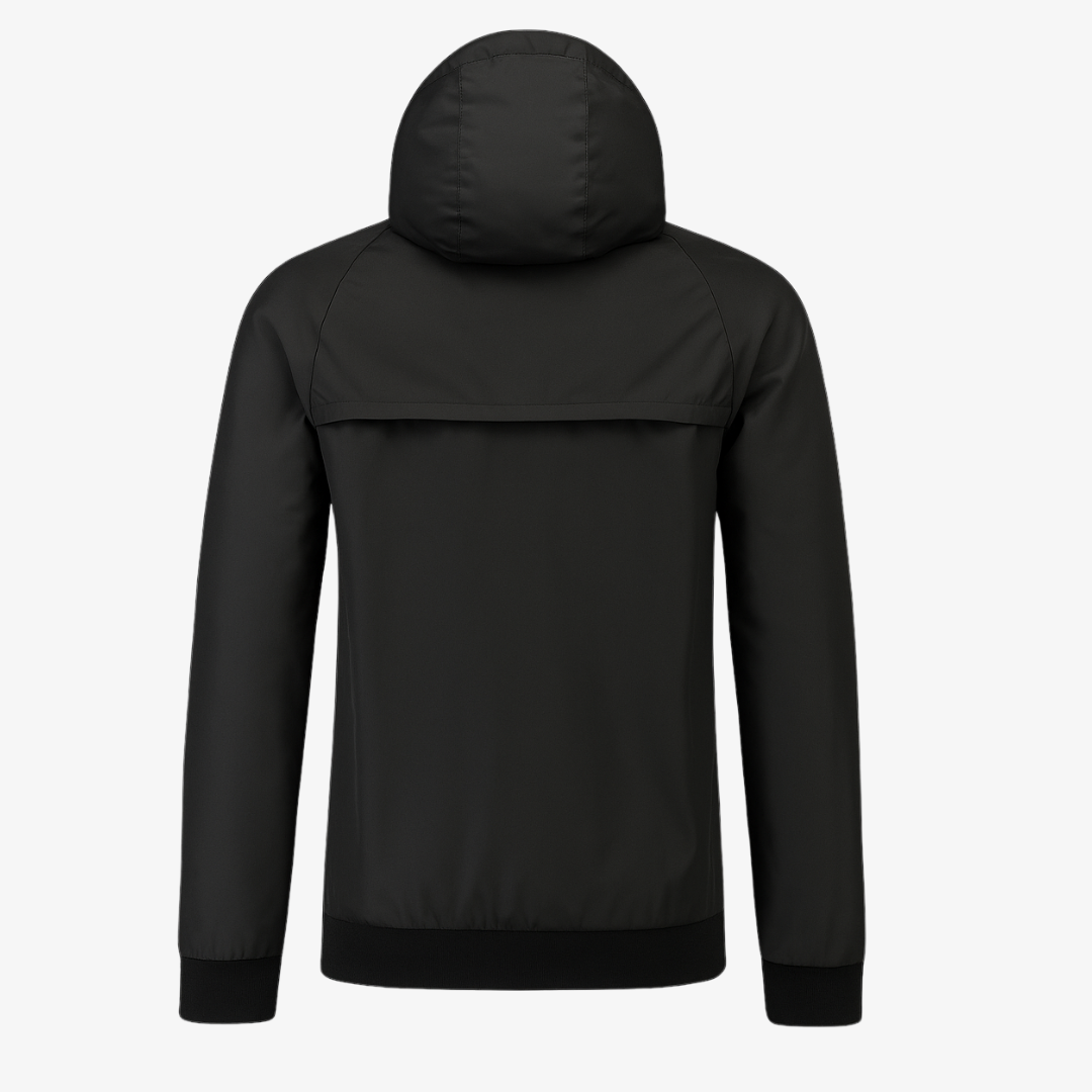 Corinthians 2025 Windbreaker Hoodie Jacket Black