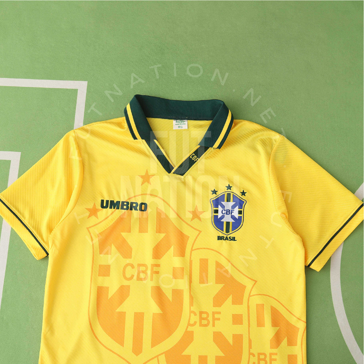 Brazil Home 1994 Jersey Soccer - Retro Version