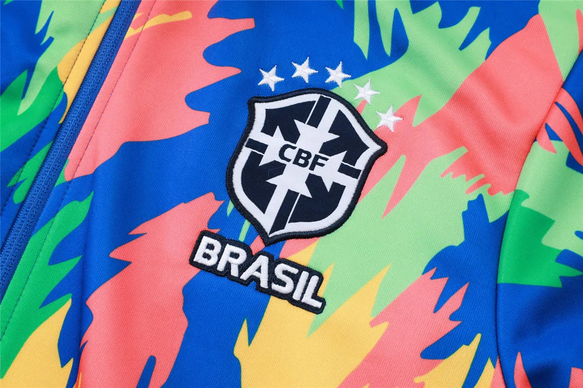 Brazil Jacket + Pants Training Suit Multi-Color 2026 - Tracksuit