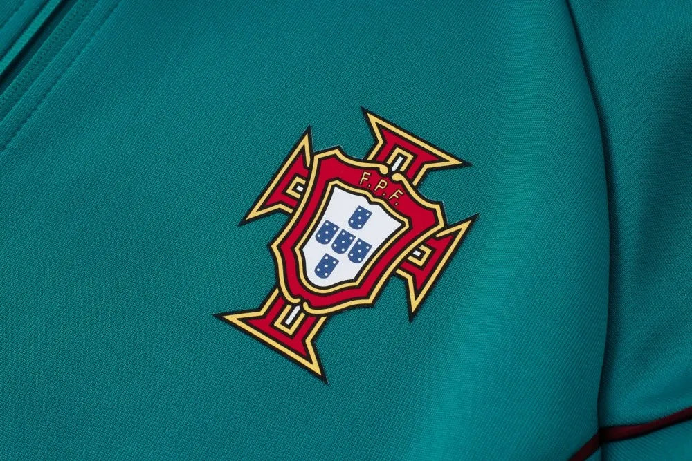 Portugal Tracksuit Full Ziper Green 2026