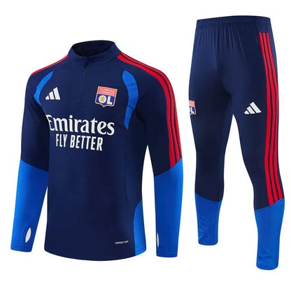 Olympique Lyon Tracksuit Kit Royal 2026/27