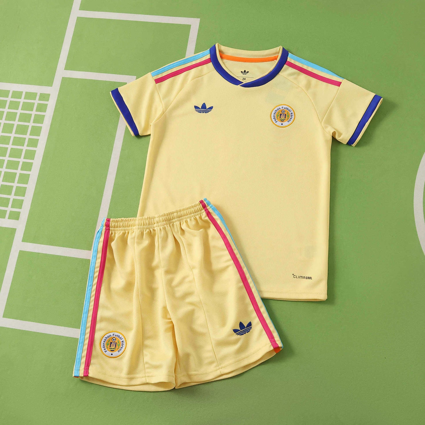 Curaçao 2026 Away Kids Kit Soccer - FIFA WORLD CUP