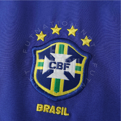 Brazil Away 2002 Jersey Soccer - Retro Version