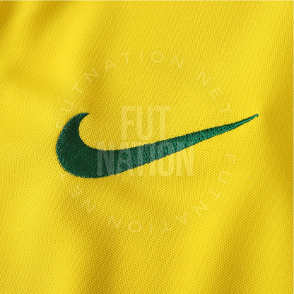 Brazil Home 2002 Jersey Soccer - Retro Version