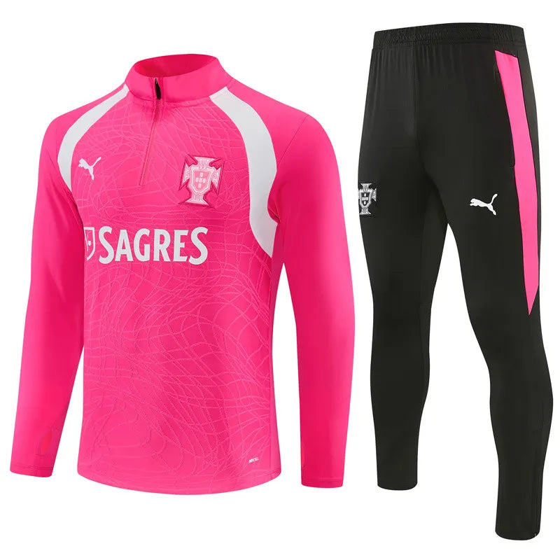 Portugal Tracksuit Training Pink 2026