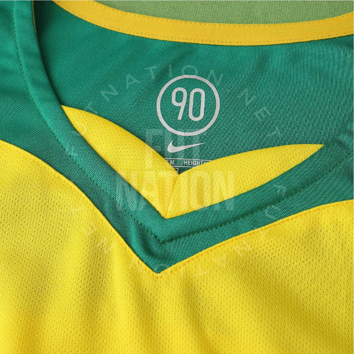 Brazil Home 2004 Jersey Soccer - Retro Version