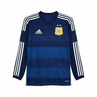 Argentina Final Retro Long Sleeve Jersey 2014