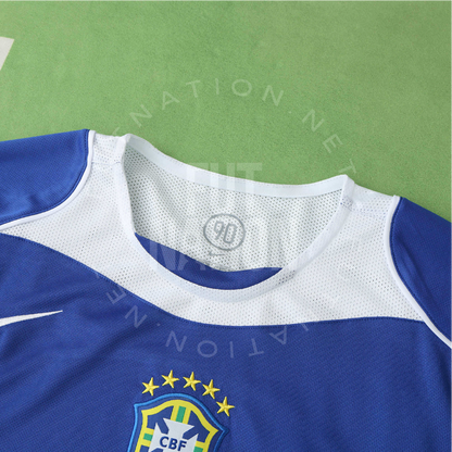 Brazil Away 2004 Jersey Soccer - Retro Version
