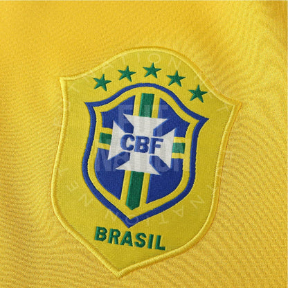 Brazil Home 2006 Jersey Soccer - Retro Version