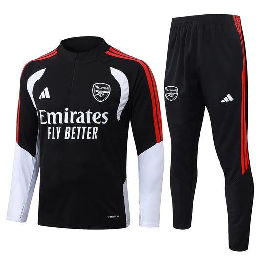 Arsenal Tracksuit Kit Black 26/27