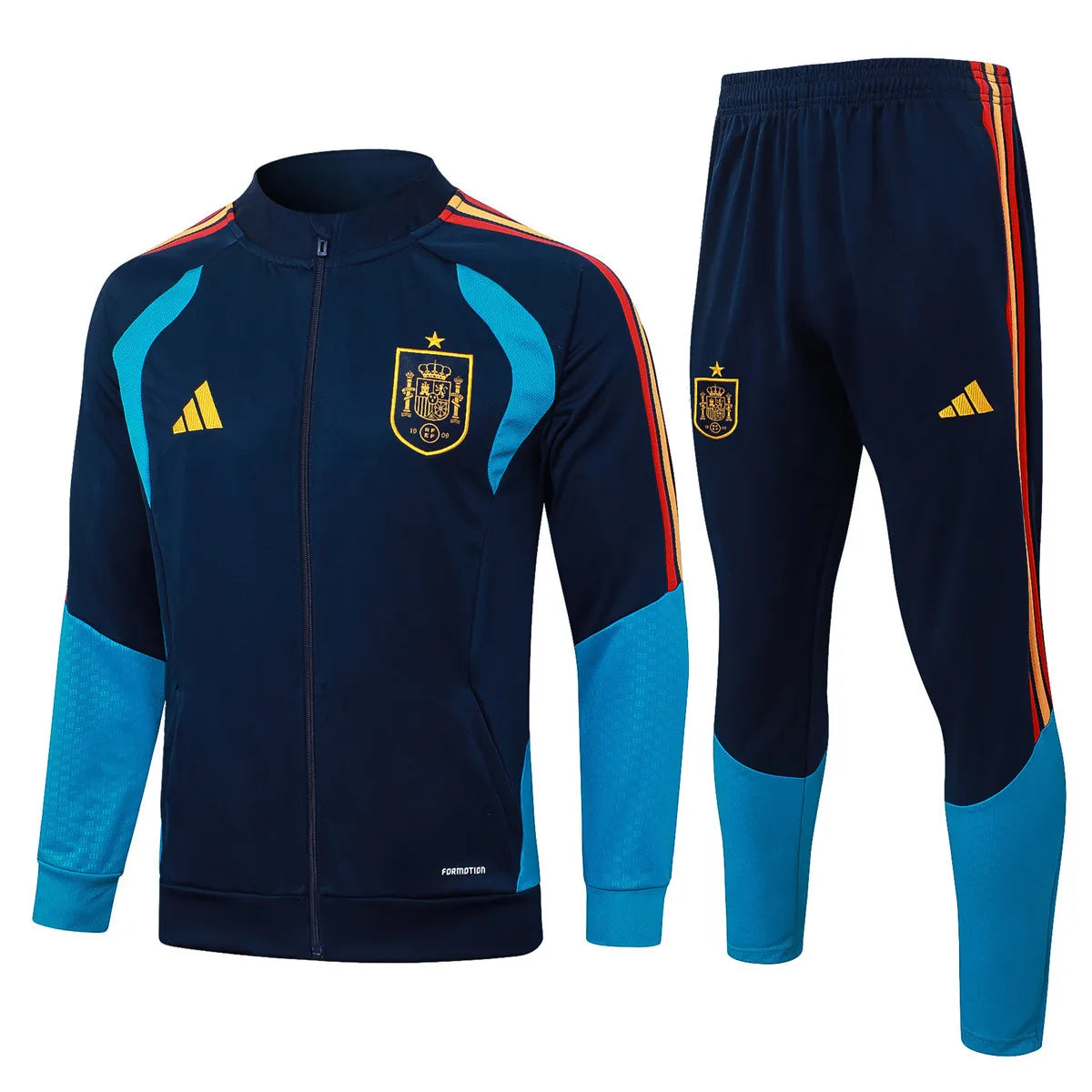 Spain Tracksuit Training Full Ziper Royal 26/27