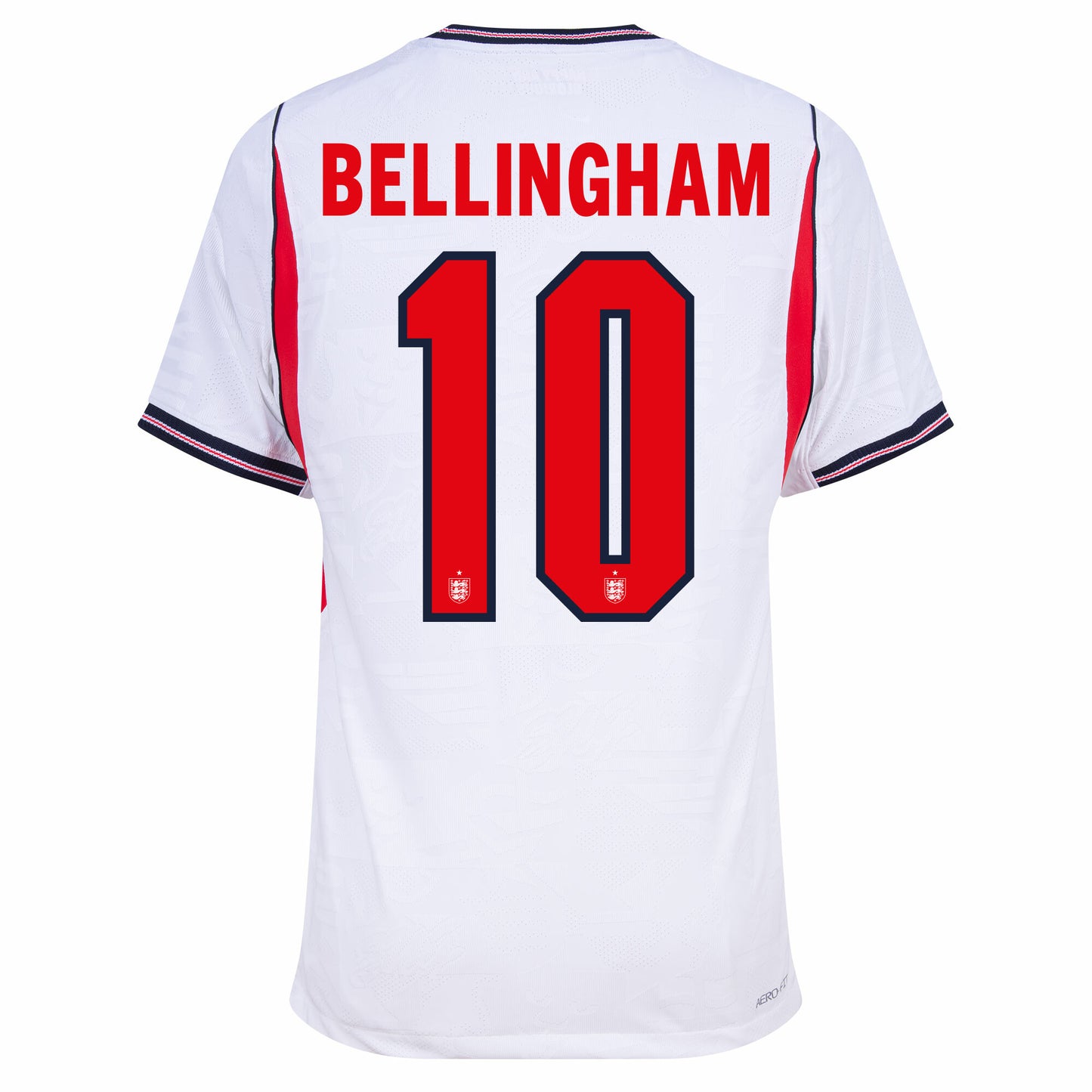 England 2026 Home Jersey Soccer Player Bellingham #10 - World Cup 2026