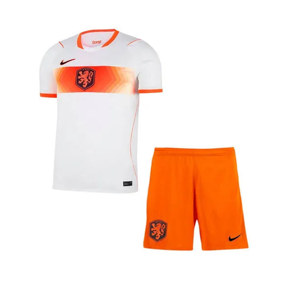 Netherlands Away Jersey Kids Kit - World Cup 2026