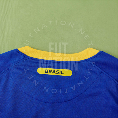 Brazil Away 2010 Jersey Soccer - Retro Version